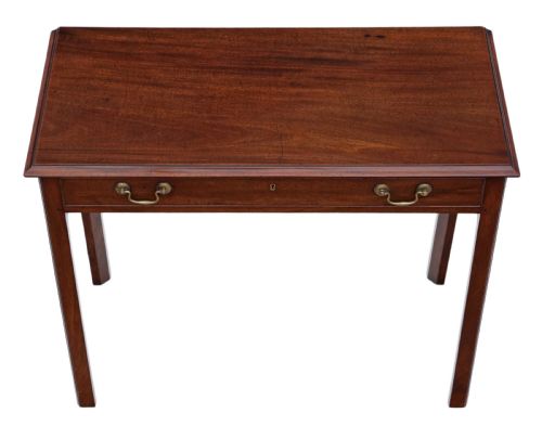 fig 1. Georgian mahogany writing table C1820 