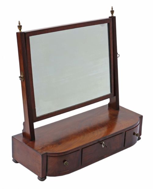 Georgian Swing Dressing Table Mirror Mahogany