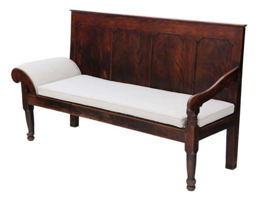 Georgian Mahogany Sofa Daybed