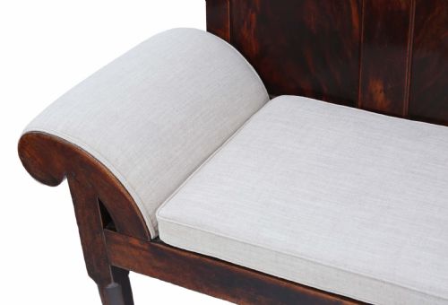 fig 2. Georgian mahogany sofa daybed