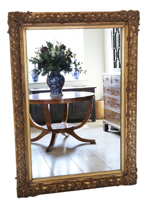 Mid-19th Century Overmantle or Wall Mirror