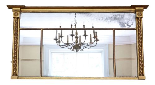 Regency Overmantle Wall Mirror C1825