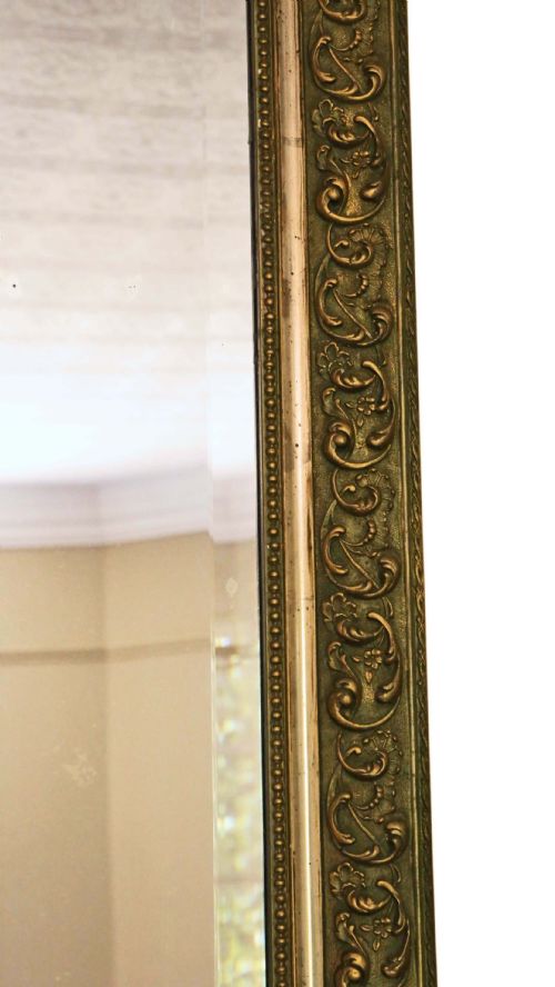 fig 2. Victorian French overmantle or wall mirror