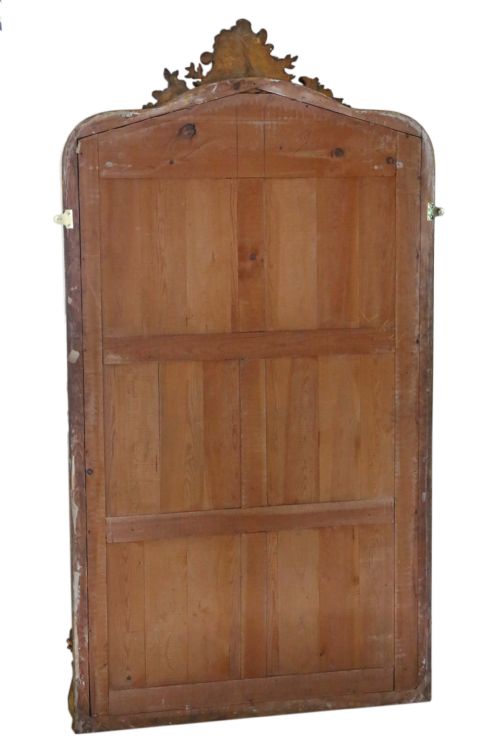 fig 1. Victorian gilt full height wall mirror