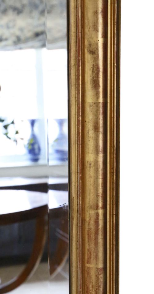 fig 2. Victorian gilt full height wall mirror