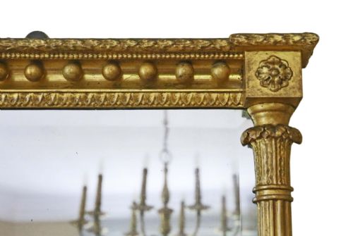 fig 1. Regency gilt pier wall mirror