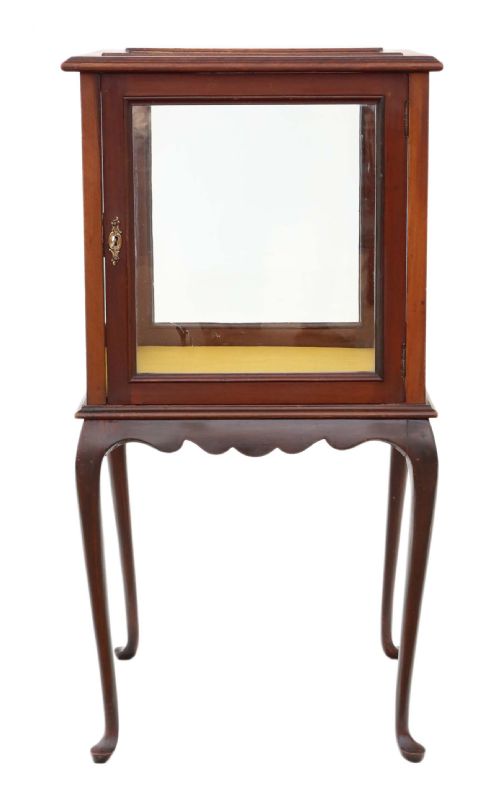 C1900-1920 Mahogany Bijouterie Display Cabinet