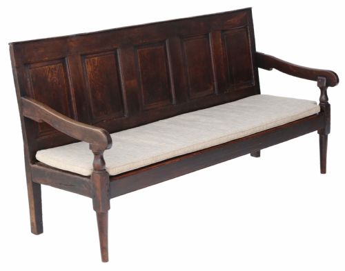 Georgian Oak Settle