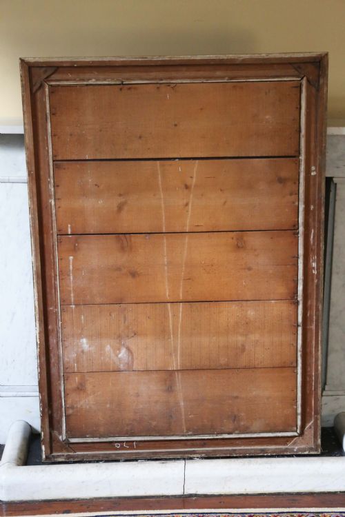 ANTIQUE LARGE QUALITY GILT OVERMANTLE OR WALL MIRROR C19001920 ART DECO - ADDITIONAL PHOTO 6