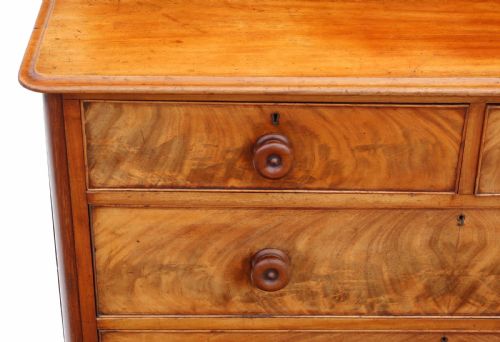 fig 2. Victorian 19th Century quality mahogany dressing chest