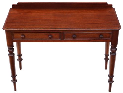 Victorian Mahogany Writing Table 19th Century