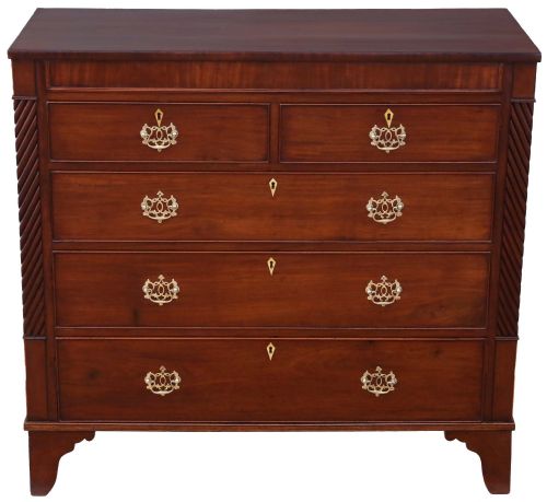 Georgian Large Mahogany Chest of Drawers