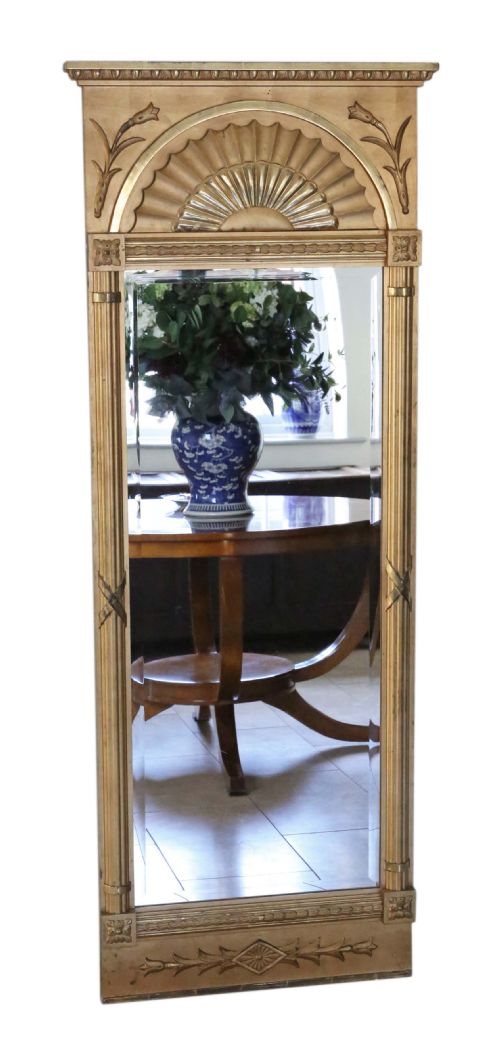 Gilt Full Height Wall Floor Mirror