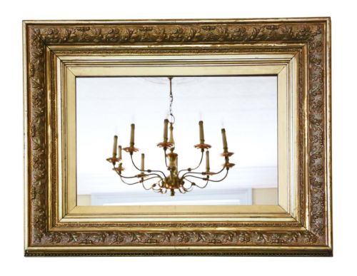 19th Century Gilt Overmantle / Wall Mirror