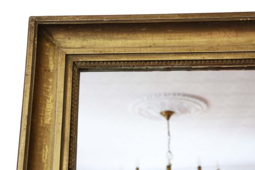 fig 1. Gilt overmantle wall mirror 19th Century