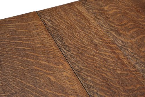 fig 2. Waring and Gillows extending oak dining table ~ 8'