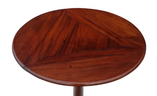 fig 1. Georgian mahogany folding wine table