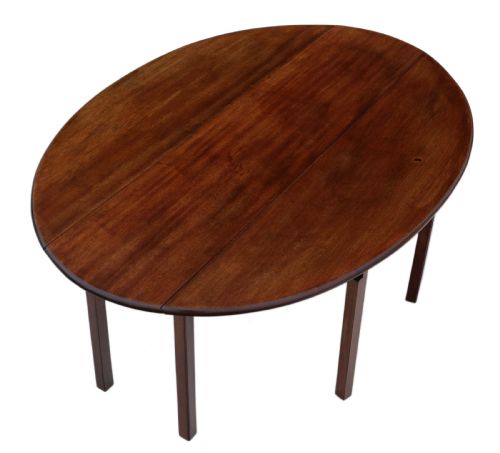 Mahogany Gateleg Wake Dining Table C1920