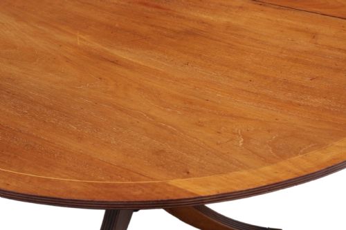 fig 2. ANTIQUE VERY LARGE FINE QUALITY ~11' MAHOGANY EXTENDING DINING TABLE