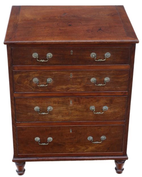 Small Mahogany Chest of Drawers 19th Century