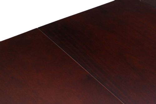 fig 2. Large mahogany windout extending dining table 6'8