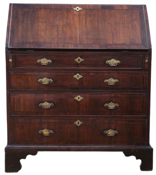 Georgian Walnut Bureau
