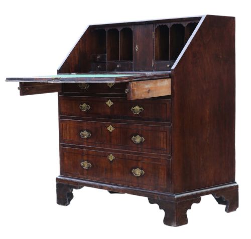 fig 3. Georgian walnut bureau