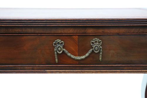 fig 2. Flame mahogany writing table