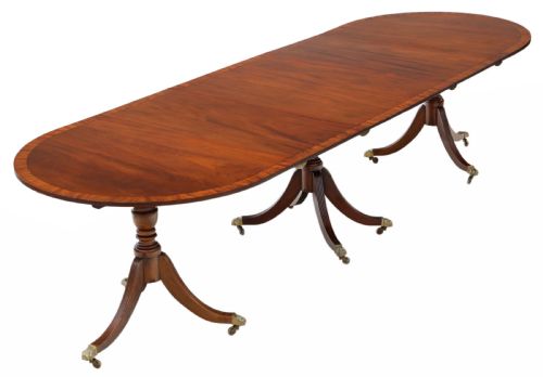 Mahogany Extending Dining Table