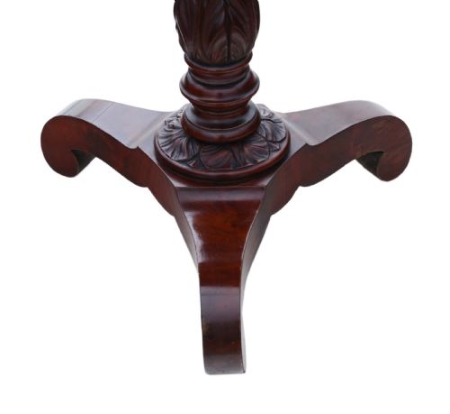 fig 1. Victorian flame mahogany work table box