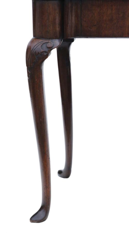 GEORGIAN INLAID MAHOGANY FOLDING CARD TABLE - ADDITIONAL PHOTO 6