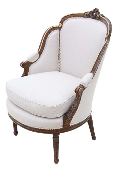 Gilt 19th Century Armchair