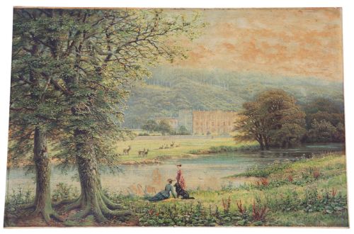 Antique Oil Painting Robert Finlay Mcintyre