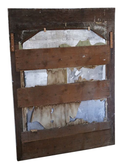 fig 1. Large painted chateau overmantle wall mirror