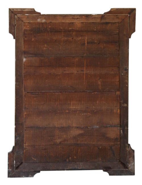 LARGE GILT WALL MIRROR OVERMANTLE 19TH CENTURY - ADDITIONAL PHOTO 5