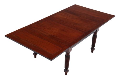 fig 1. Victorian mahogany draw-leaf extending dining table