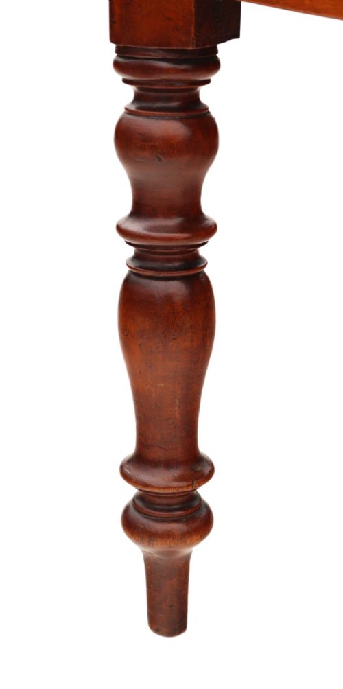 MATCHED SET OF EIGHT MAHOGANY KITCHEN DINING CHAIRS - ADDITIONAL PHOTO 8