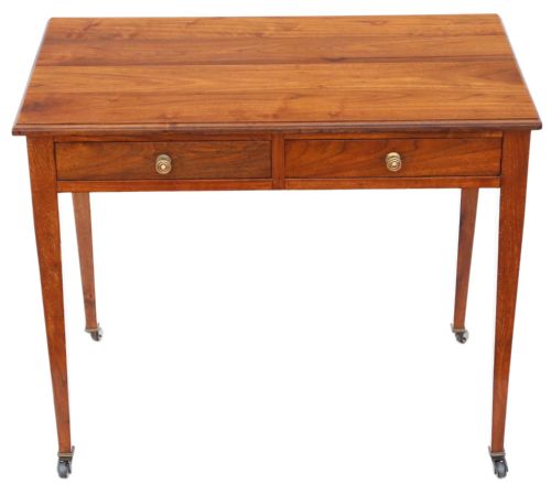 Walnut Writing Desk/dressing Table