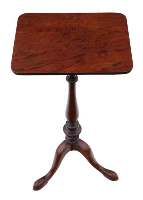 fig 1. Georgian mahogany wine table