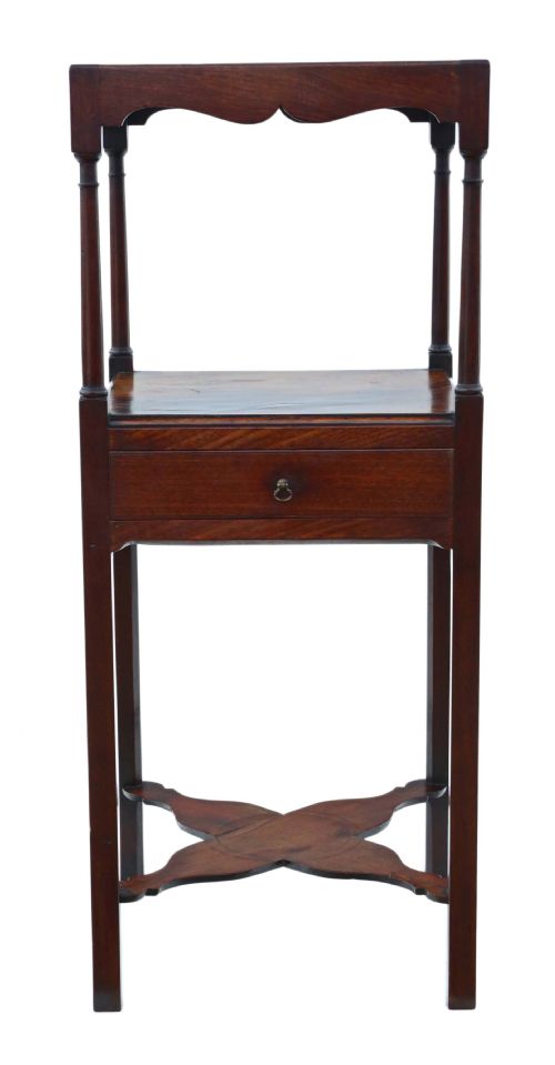 Mahogany Georgian Bedside Table