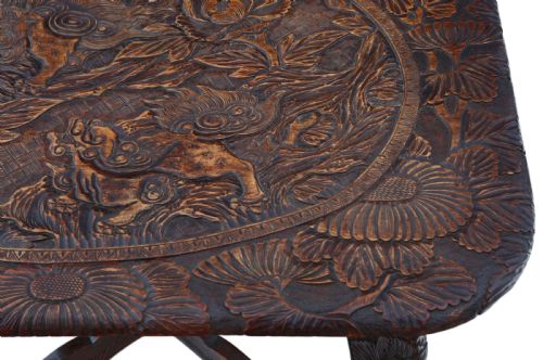 LIBERTY CHINOISERIE HARDWOOD WRITING TABLE - ADDITIONAL PHOTO 2