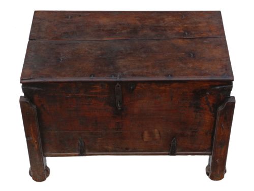 fig 1. Indian/ Oriental hardwood coffer