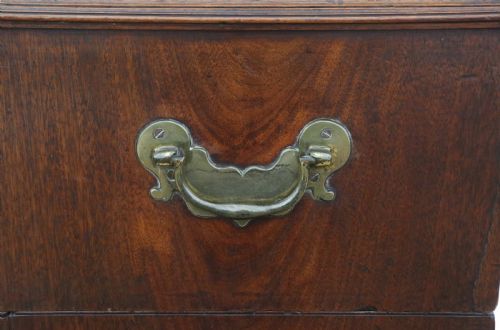 19TH CENTURY MAHOGANY CAMPAIGN CHEST OF DRAWERS - ADDITIONAL PHOTO 5