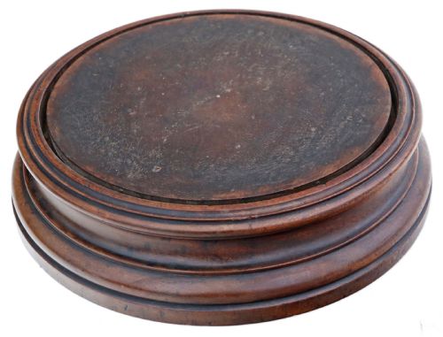 fig 1. ANTIQUE ORIENTAL JAPANESE LARGE FINE QUALITY MAHOGANY JARDINIÈRE PLANTER PEDESTAL STAND 19TH CENTURY