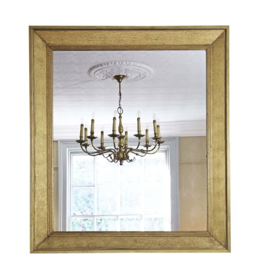 Antique Large Fine Quality Gilt Overmantle Wall Mirror 19th Century