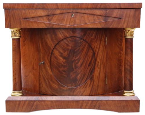 Antique Quality Mahogany Regency Revival Console Table C1920
