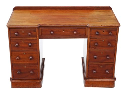 Antique Quality Victorian Mahogany Desk