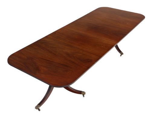 fig 1. Very large mahogany extending dining table