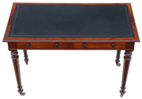 fig 1. Antique fine quality 19th Century mahogany writing table C1850