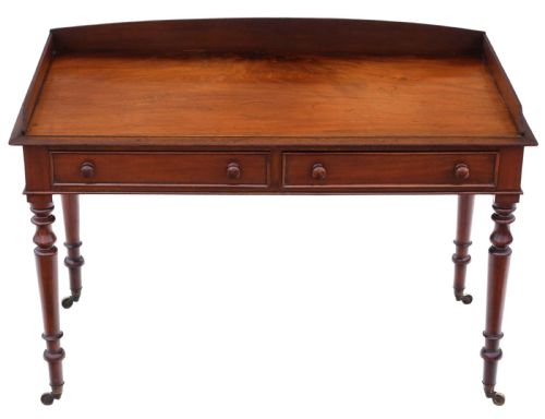 Antique Fine Quality 19th Century Mahogany Writing Table  C1840
